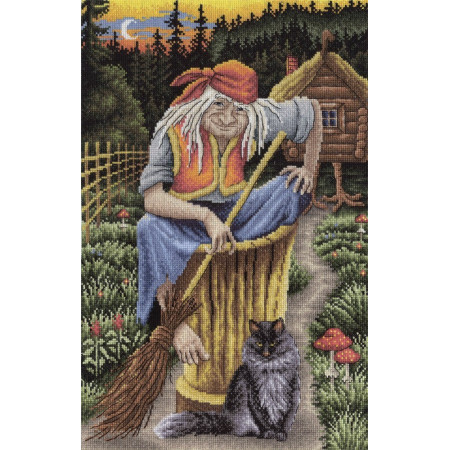 Stickset Baba yaga