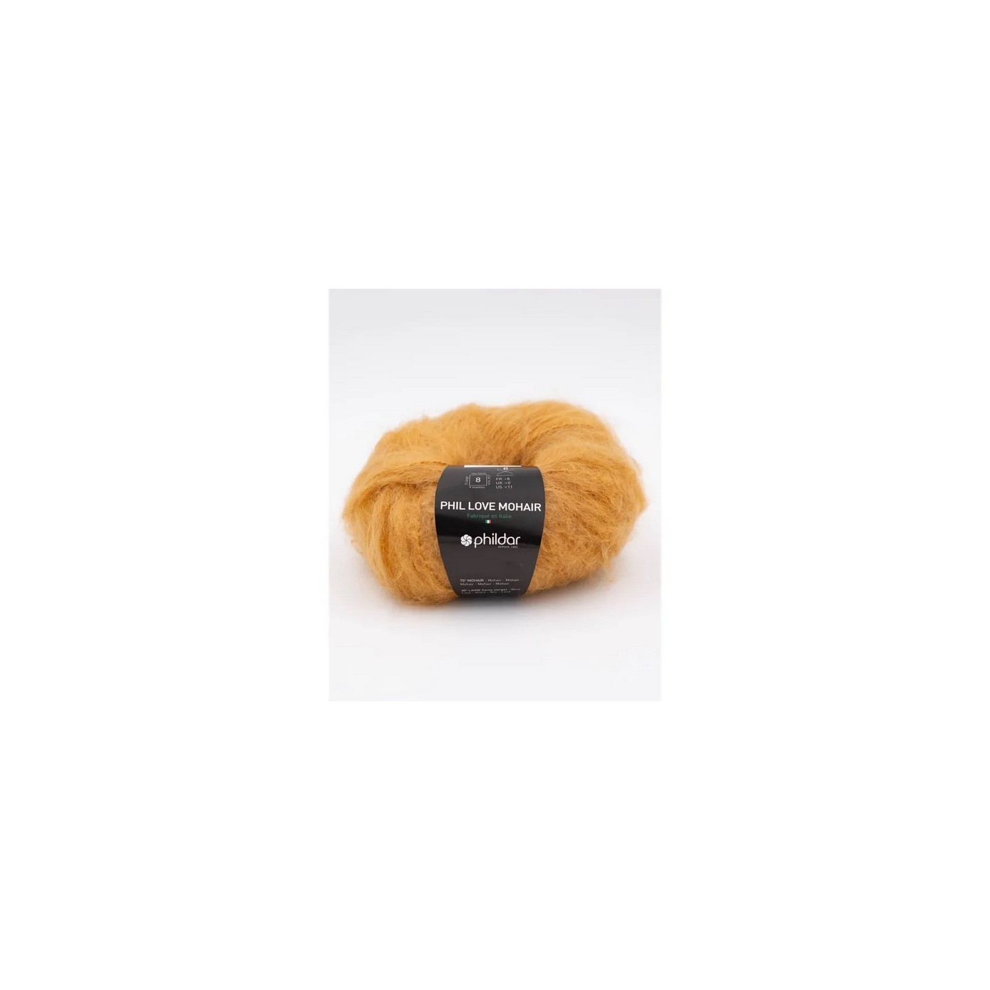 Knitting yarn Phildar Phil Love Mohair Miel