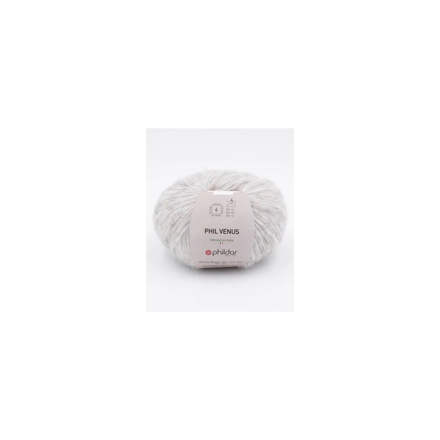 Knitting yarn Phildar Phil Venus Perle