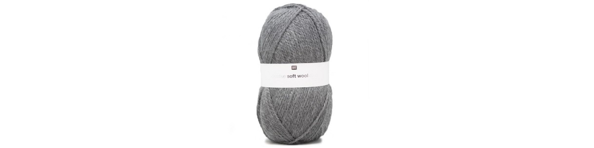 Knitting yarn Creative Soft Wool Aran