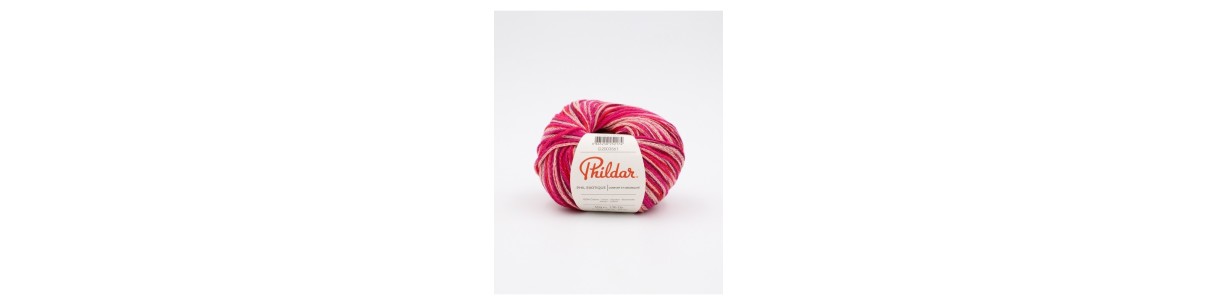Phil Exotique Breiwol - 100% Katoen, 50g, 3.5 Naald