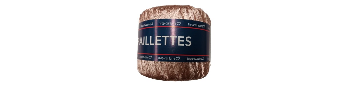 Paillettes Breiwol van Tropical Lane