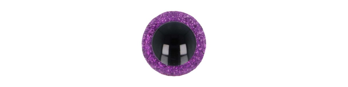 Glitter animal eyes