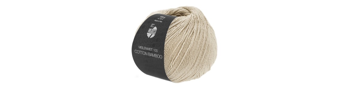 Meilenweit 100 Cotton Bamboo Breiwol