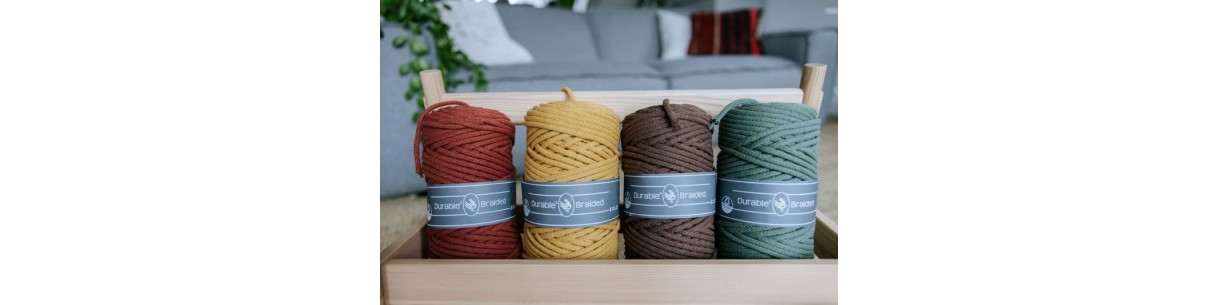 Durable Macramé garen Braided