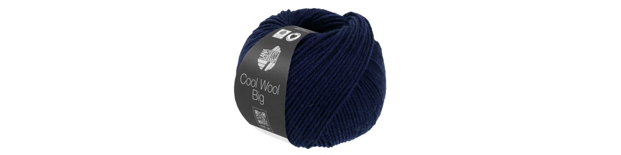 Lana Grossa Strickwolle Cool Wool Big Mélange