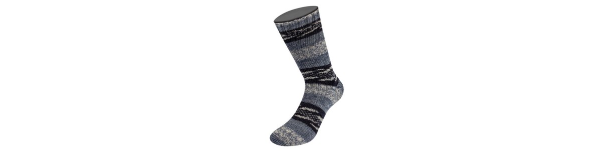 Meilenweit 100 Denim Mix Breiwol - 80% Wol