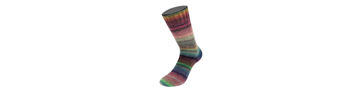 Meilenweit 100 Rainbow - Breiwol Lana Grossa