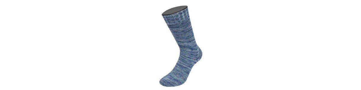 Vintage Socken aus Strickwolle Lana Grossa