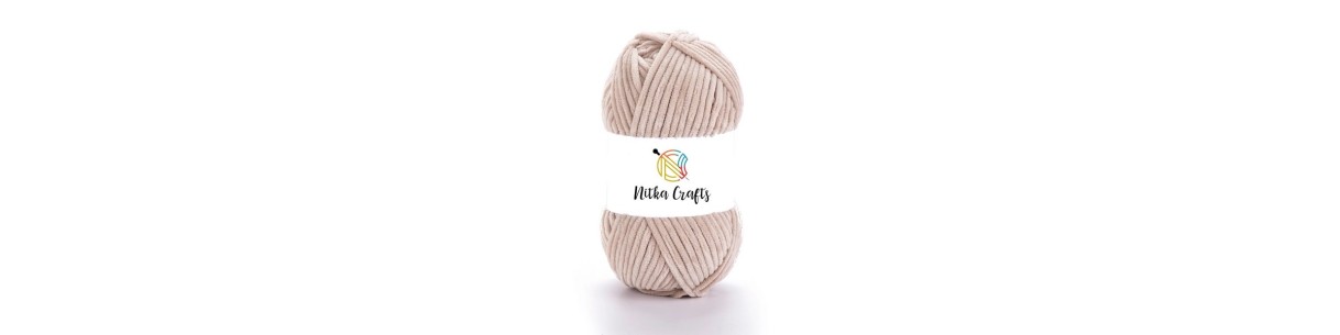 Strickwolle Velour XL