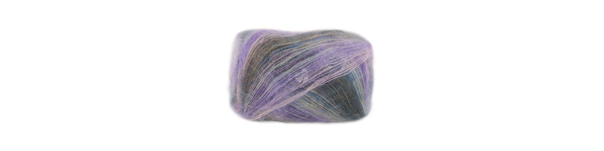 Cottonhair Breiwol Lana Grossa - Mohair & Katoen