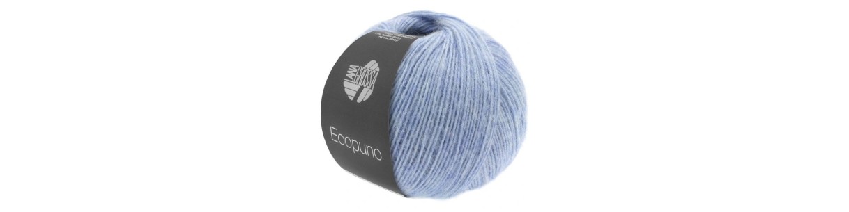 Ecopuno Breiwol: 72% Katoen, 4.5 Naald