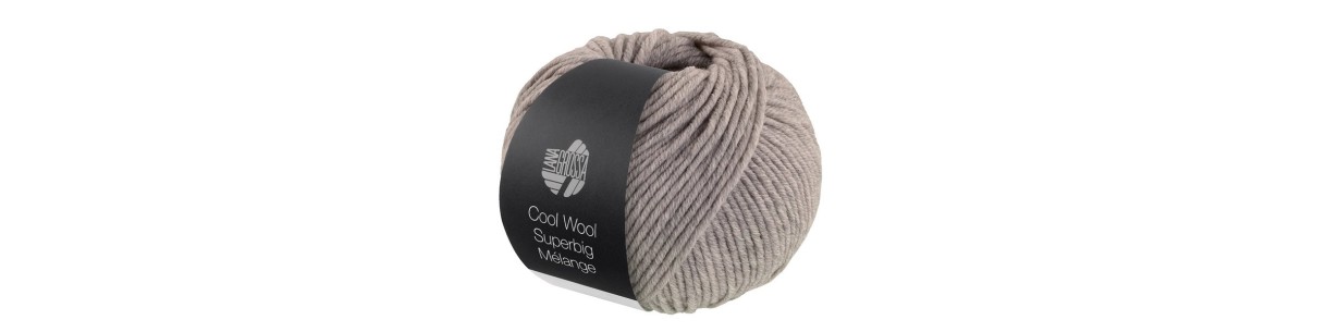 Cool Wool Superbig Mélange - Merino Breiwol