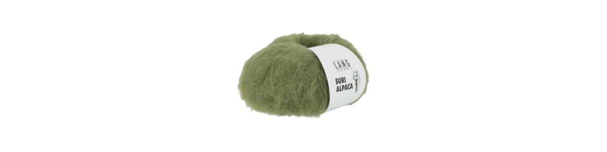 Lang Yarns Suri Alpaca breiwol Strickwolle