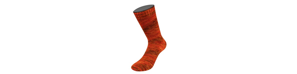 Lana Grossa Meilenweit 100 Sooty – merino sokkenwol met hand-dyed effect