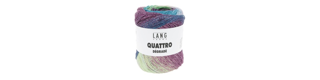 Knitting yarn Lang Yarns Quattro Dégradé