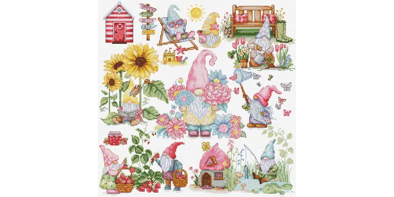 Which embroidery kit should you choose? Counted or pre-printed