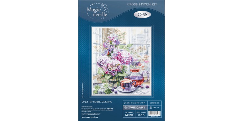 Magic Needle embroidery kits: atmospheric counted cross stitch kits